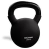 Schwarze Neolymp Kettlebell mit einem Gewicht von 28 kg.