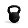 Schwarze Neolymp Kettlebell mit einem Gewicht von 6 kg.