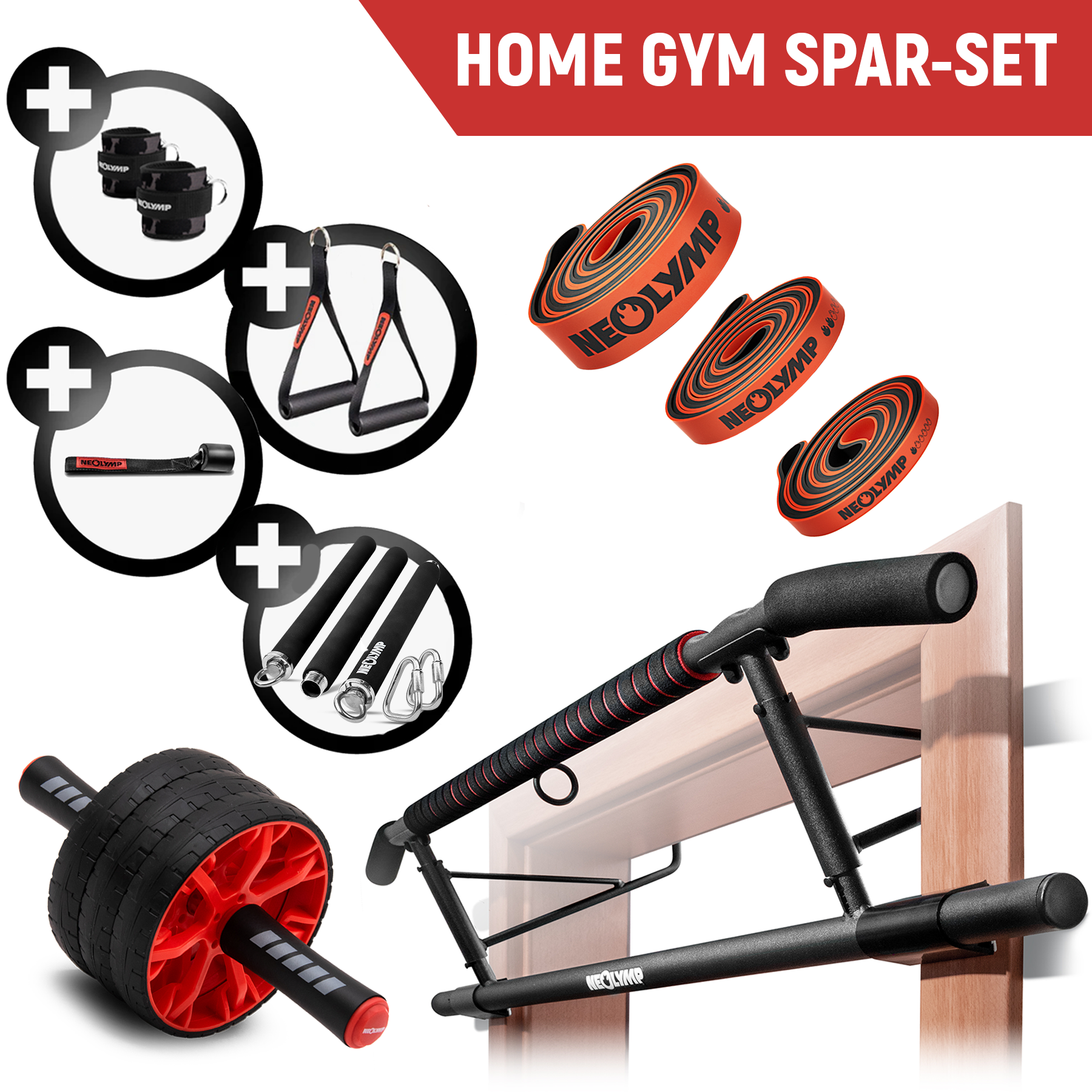 All-in-One Home Gym Spar-Set inkl. 300 Übungen