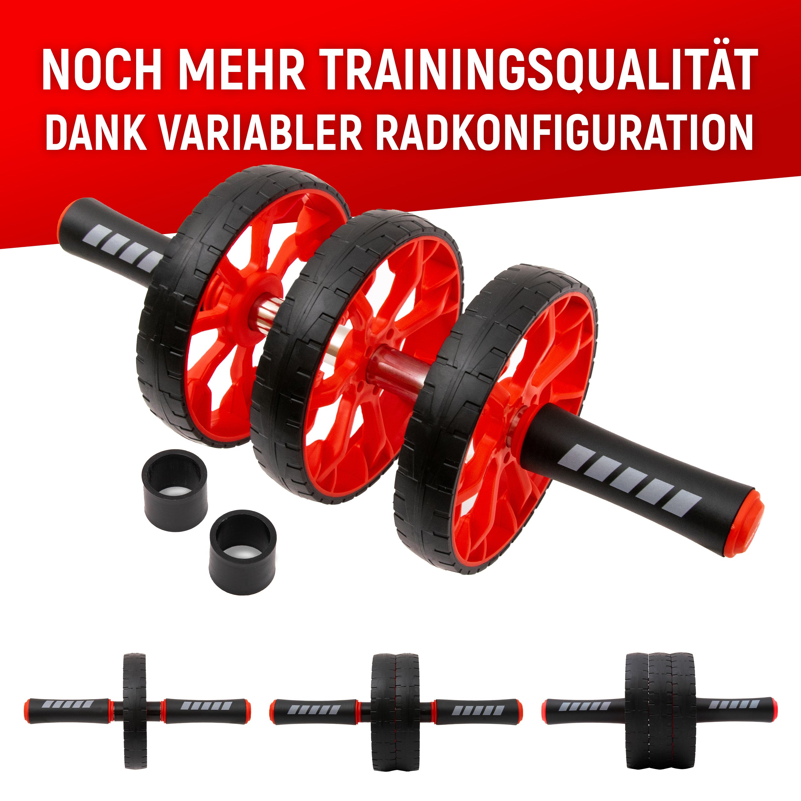 Bauchroller mit drei Trainingsstufen