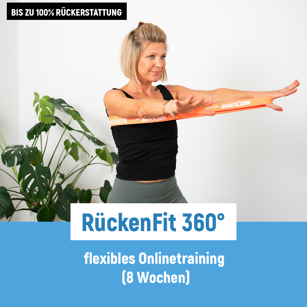 RückenFit 360°: Dein Online-Kurs für einen kräftigeren & stärkeren Rücken.